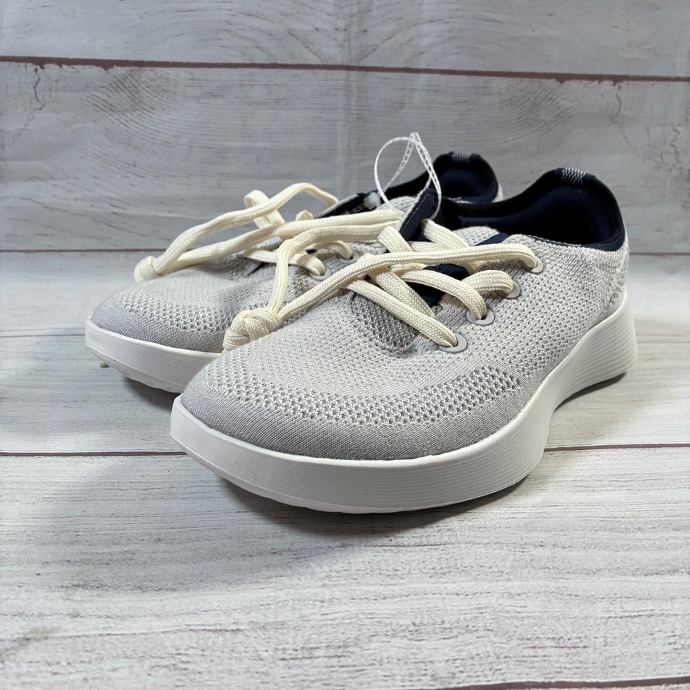 Allbirds Tree Gliders Womens 9 Light Gray Sneakers Breathable Mesh